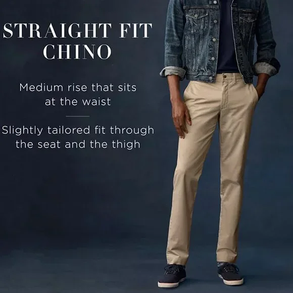 NEW Polo Ralph Lauren Stretch Straight Fit Chinos Pants!40 x 34Khaki Tan